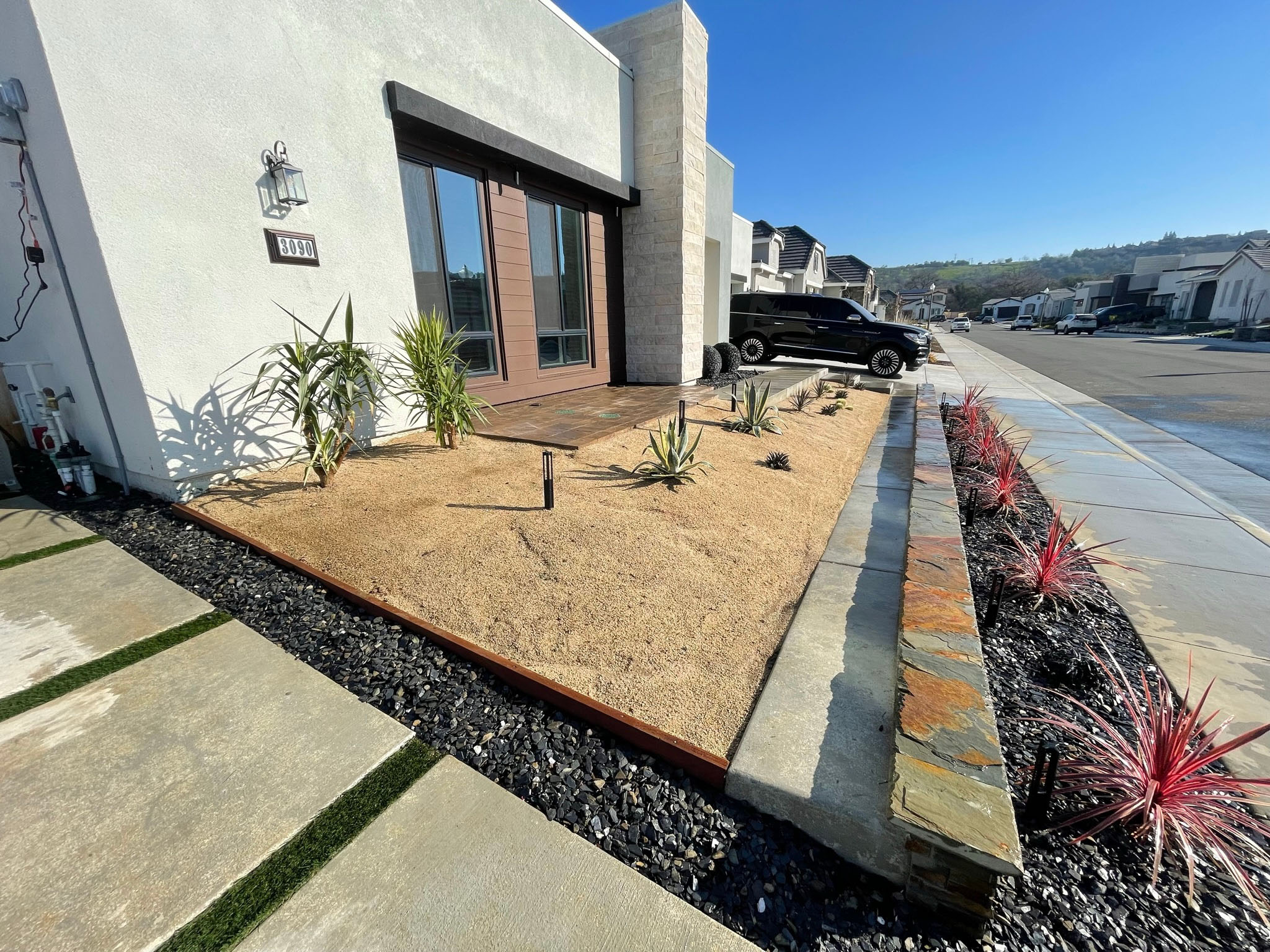 Before view of Sierra Modern Sanctuary