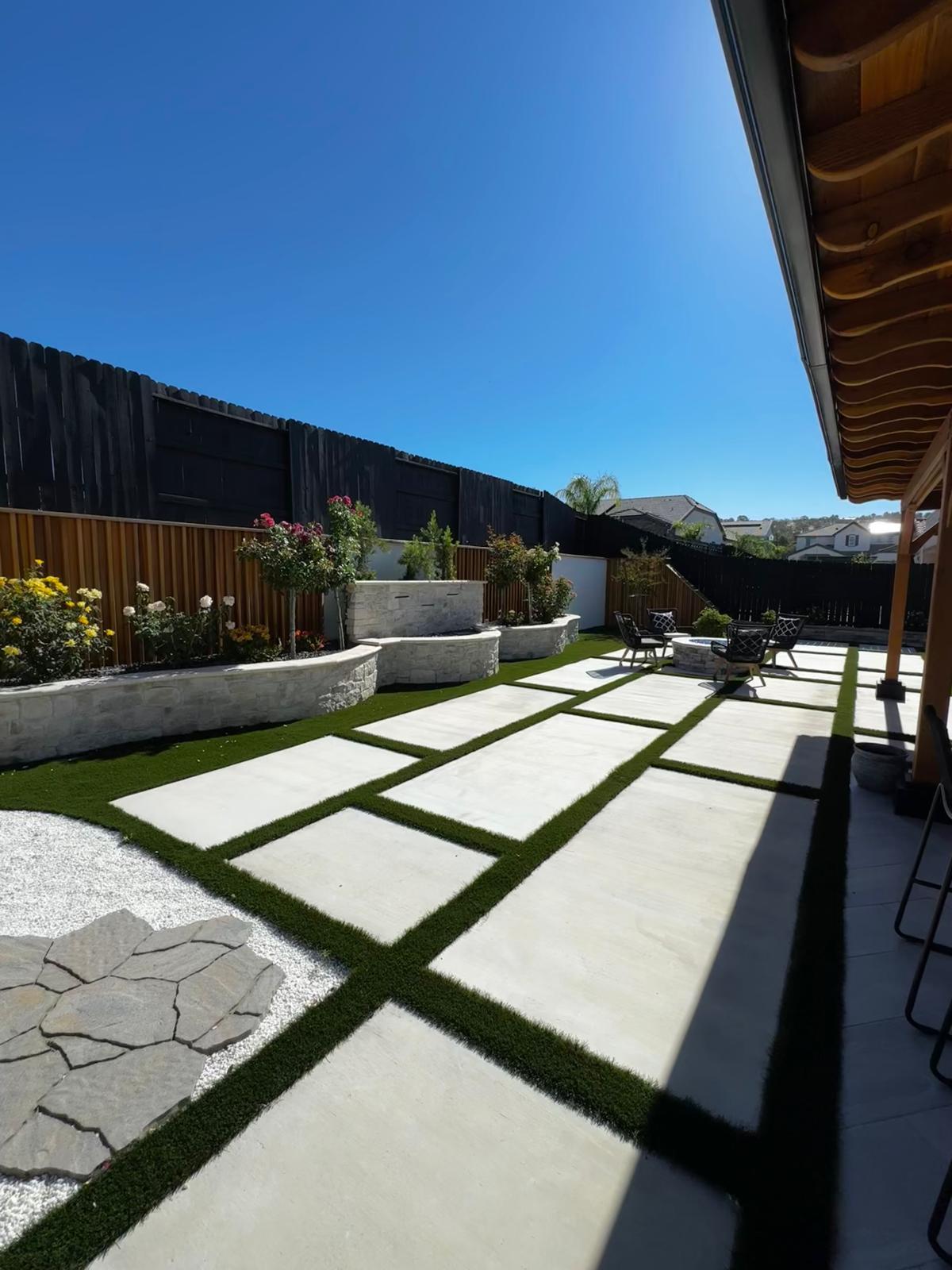 After view of Hillside Linear Retreat